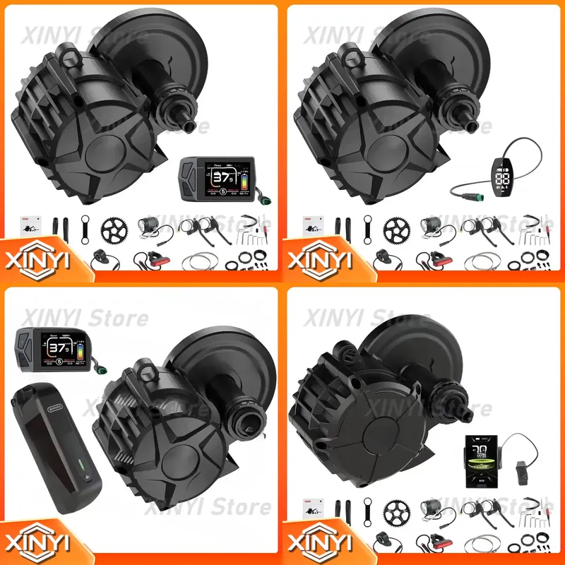 Mid Drive Motor Kit 52V 1000W - Für M325 M625 Elektrofahrrad-Motorkit 500W 750W